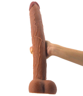 Galo 15.5Inch Dick Masturbation Sex Toys realístico forte de 39CM enorme
