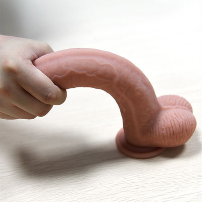 sexo macio médico enorme Toy For Masturbation do vibrador do silicone de 26.5cm