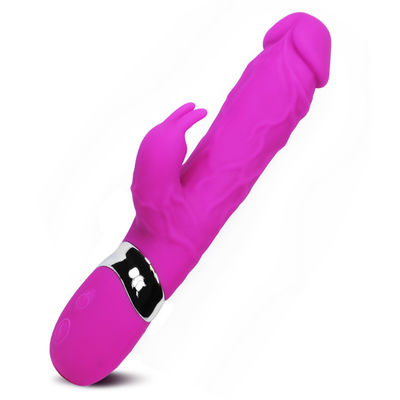 Vibradores adultos do sexo do vibrador 244g real recarregável de USB para o Stimulator do clitóris da vagina