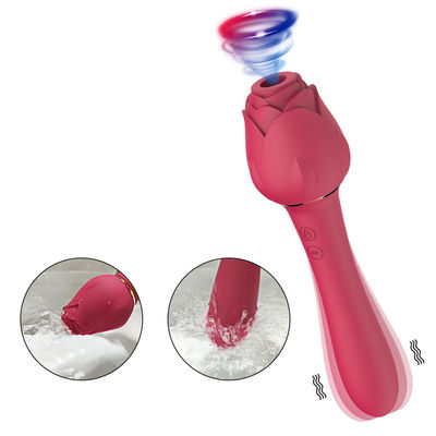 Stimulator do vácuo do otário de Rose Adult Sex Vibrators Nipple Clit para o adulto 18