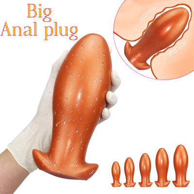 Massager anal enorme impermeável Vaginal Expanders Sex Toys anal da próstata da tomada