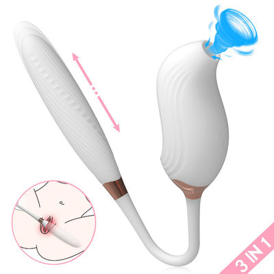 ABS Honey Sex Toys Sucking Vibrator Dildio do silicone para mulheres